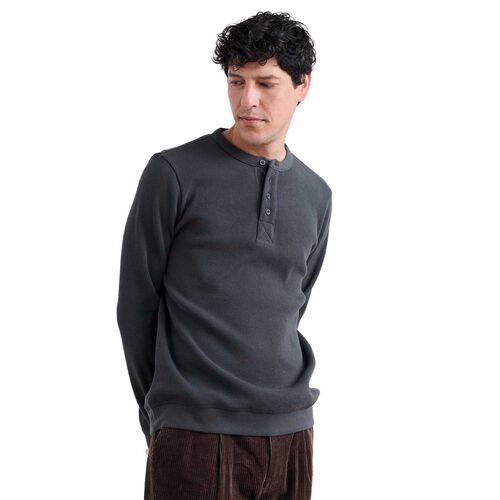 Seasalt Cornwall Brigantine Long Sleeve Top Iron Ore